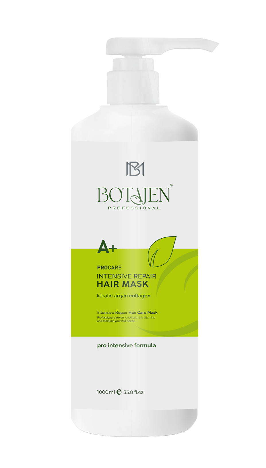 Botajen Professional Intensive Repair Hair Mask Yoğun Bakım Saç Maskesi 1000 ml